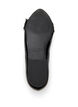 Wide fit - Ballerina med stropp og studs, Svart, Packshot image number 4