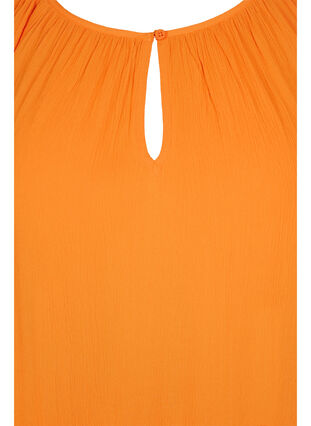 Viskosetunika med 3/4-ermer, Orange Peel, Packshot image number 2