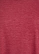 Jersey bluse med 3/4 ermer, R&oslash;d, Packshot image number 2