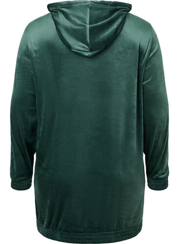 Velurkjole med hette, Scarab, Packshot image number 1