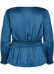 Ton-i-ton mønstret bluse med smock, Midnight, Packshot image number 1