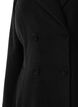 Kort ulljakke med belte, Black, Packshot image number 2