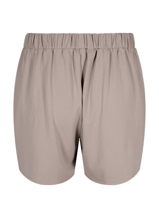 Zizzi FLASH - Løstsittende shorts med lommer, Beige, Packshot image number 1