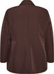Klassisk blazer med knappelukking, Brun, Packshot image number 1