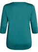 Treningsbluse med 3/4-ermer, Grønn, Packshot image number 1