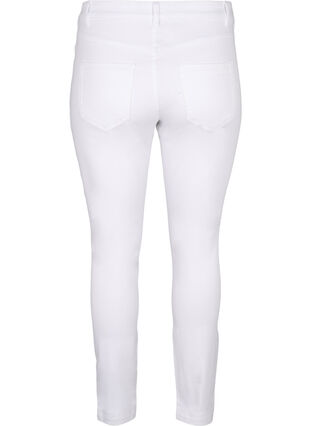 Viona jeans med normal midje, White, Packshot image number 1
