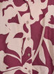Skjorte bluse med print og V-hals, Rød, Packshot image number 2