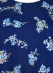 FLASH - Langermet bluse med små blomster, Blue Flower, Packshot image number 2