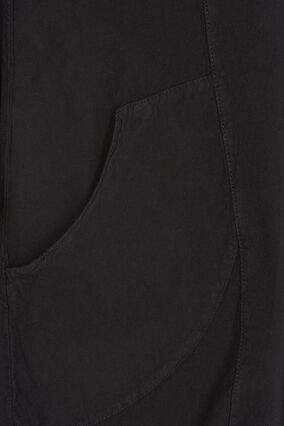 Kjole med lommer, Black, Packshot image number 3