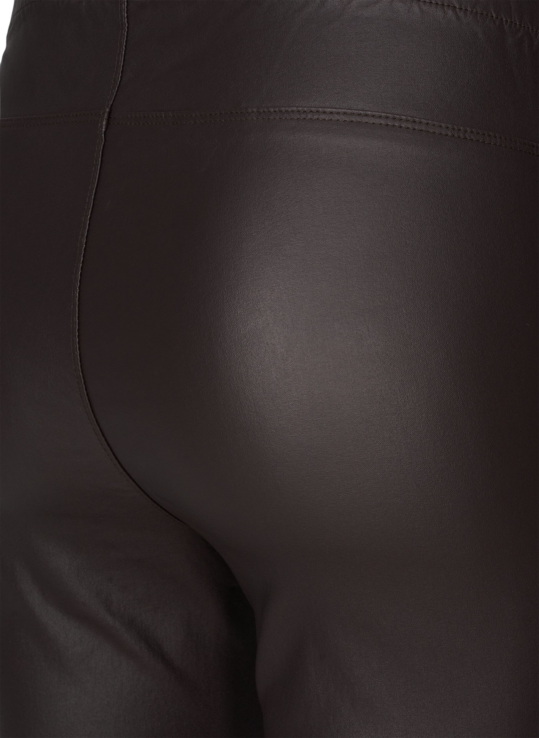 Zizzi Coated leggings, After Dark, Packshot image number 3