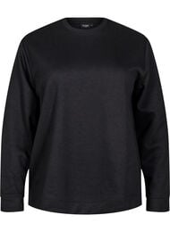 FLASH - Genser med crewneck, Black