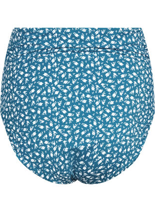 Extra high waist bikini bottom with floral print, Balsam Flower AOP, Packshot image number 1