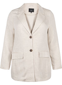 Blazer i materialblanding med lin, Rainy Day Blazer i materialblanding med lin