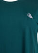 Ensfarget trenings-T-skjorte, Grønn, Packshot image number 2