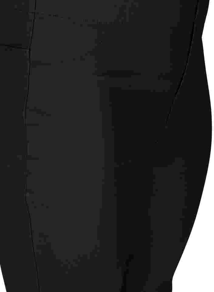 Coated leggings, Black, Packshot image number 2