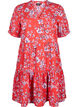 Flash - Kjole i A-linje med trykk, Poinsettia Flower, Packshot image number 0