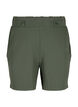 Shorts med lommer og løs passform, Grønn, Packshot image number 0