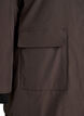 Vanntett parkas med hette, Brun, Packshot image number 3