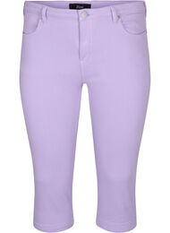 Tettsittende Emily capirbukser, Lavender