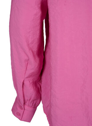 Langermet skjorte i Tencel ™ Modal, Phlox Pink, Packshot image number 4