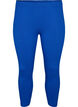 Basisleggings i viskose med 3/4-lengde, Bl&aring;, Packshot image number 0