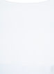 Vendbar topp i stretch, Bright White, Packshot image number 2