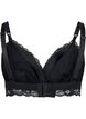 Amme-BH med blonder, Svart, Packshot image number 1