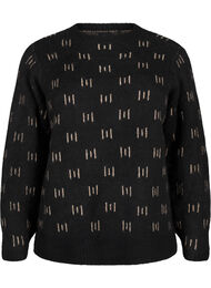 Mønstret genser, Black Mel. Nomad