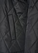 Lett vattert jakke med diamantquilt, Svart, Packshot image number 3