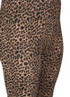 Viskose leggings med leopardmønster, Svart, Packshot image number 2