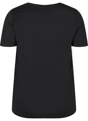 T-skjorte i bomull, Black HEART COPPER, Packshot image number 1