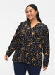 FLASH - bluse med lange ermer og trykk, Black Splash AOP, Model image number 0