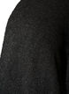 Lang cardigan med lommer, Svart, Packshot image number 2