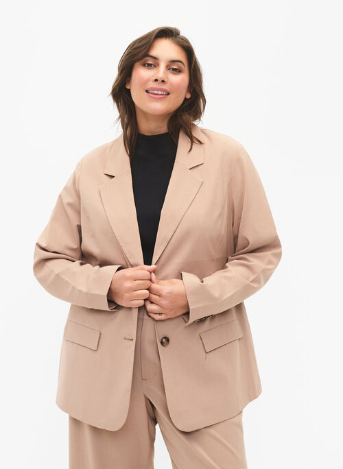 Klassisk blazer med knappelukking, Amphora, Model