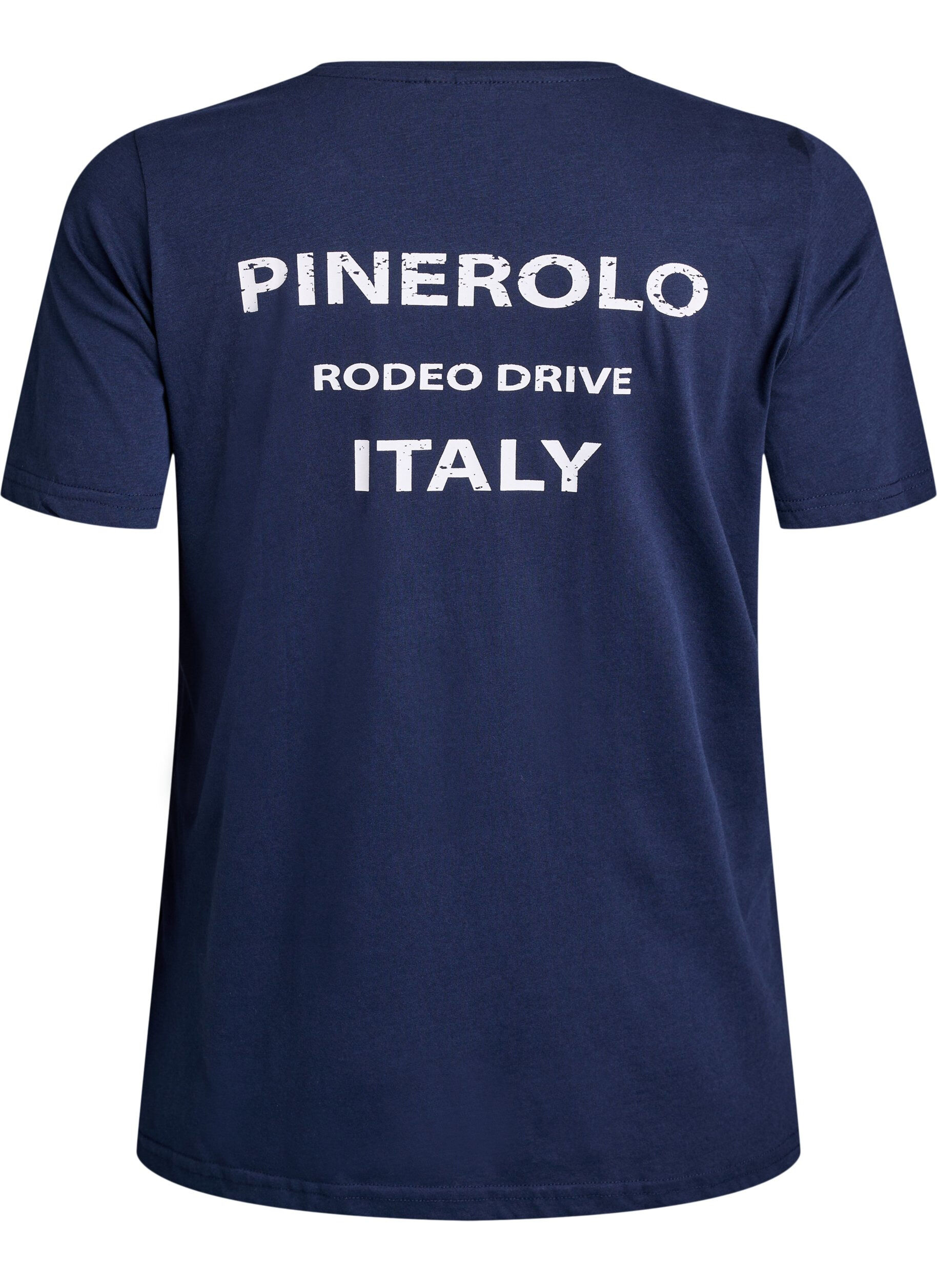 Zizzi FLASH - T-skjorte med trykk, Bl&aring;, Packshot image number 1