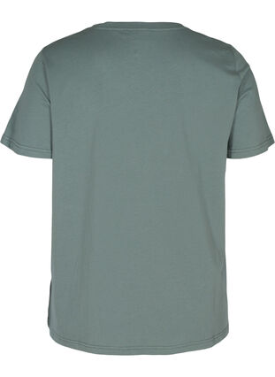 T-skjorte med trykk, Balsam Green FEMME, Packshot image number 1