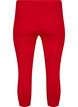 Basisleggings i viskose med 3/4-lengde, R&oslash;d, Packshot image number 1