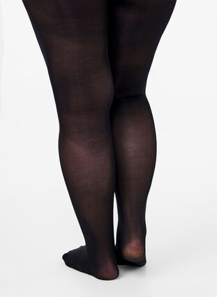 Strømpebukser i 60 denier, 2 stk., Black, Model image number 1