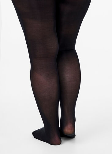 Strømpebukser i 60 denier, 2 stk., Black, Model image number 1