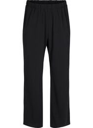 Slengbukser med lommer, Black