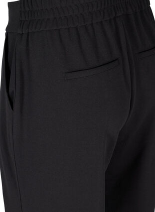 Klassiske ensfargede bukser, Black, Packshot image number 3