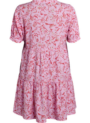 Zizzi FLASH - Kort A-linje kjole, Lilla, Packshot image number 1