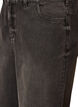 Kiana jeans med straight fit og h&oslash;y midje, Svart, Packshot image number 2