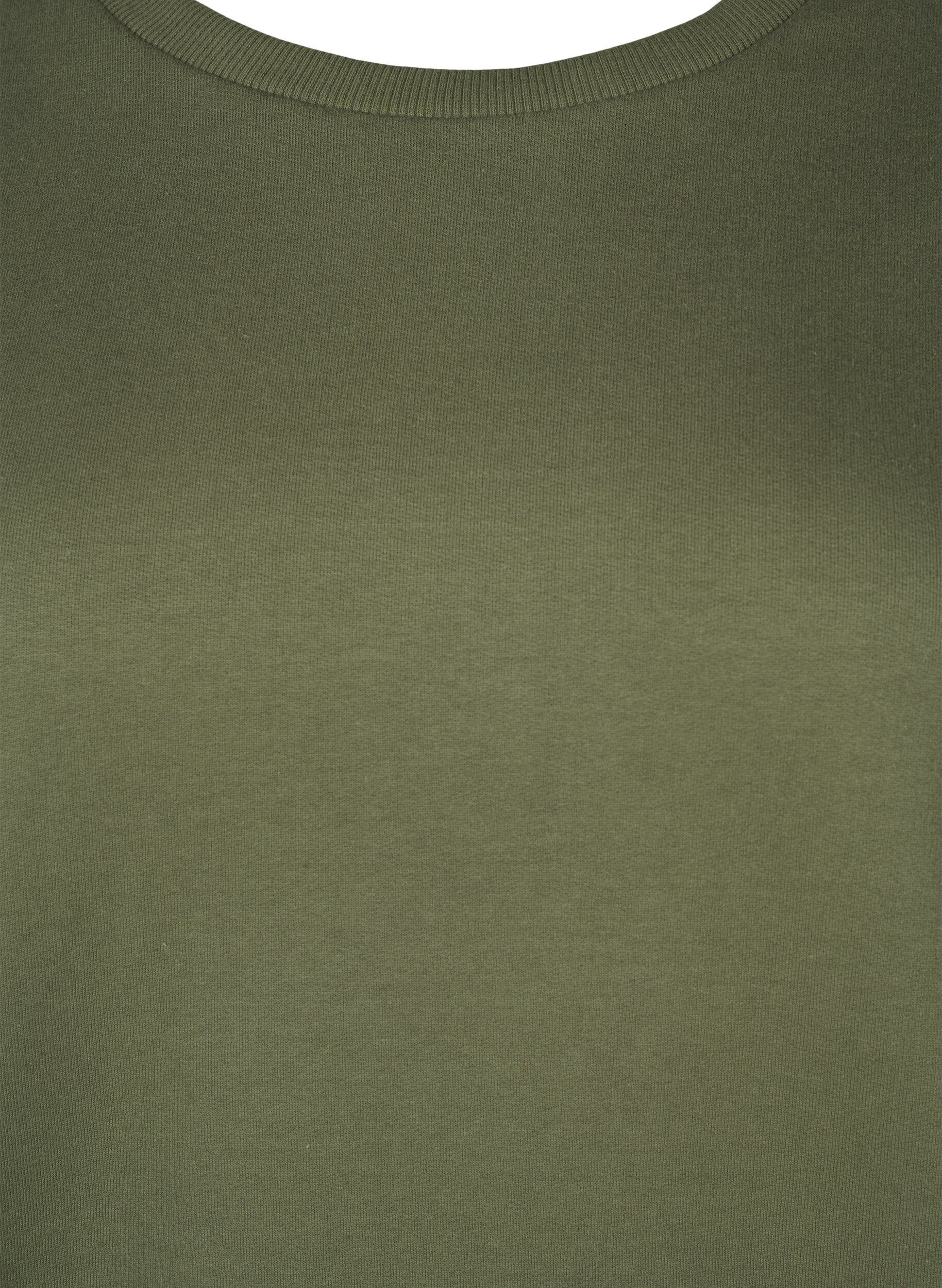 Zizzi Genser med broderte blomster, D. L. Green W. emb., Packshot image number 2