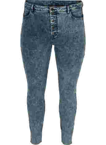 Cropped Bea jeans med ekstra høyt liv