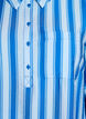 Kort kjole med krage og brystlomme, Bl&aring;, Packshot image number 2