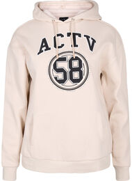 Hettegenser med lomme, Lilac Ash
