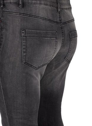 Viona jeans med normal midje, Dark Grey Denim, Packshot image number 3