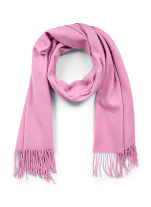 Skjerf i ullblanding, Lavender Mist, Packshot image number 0