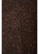 Cardigan med paljetter og knapper, Brun, Packshot image number 2
